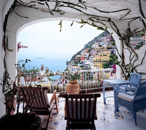 Balcony View, Portofino, Italy