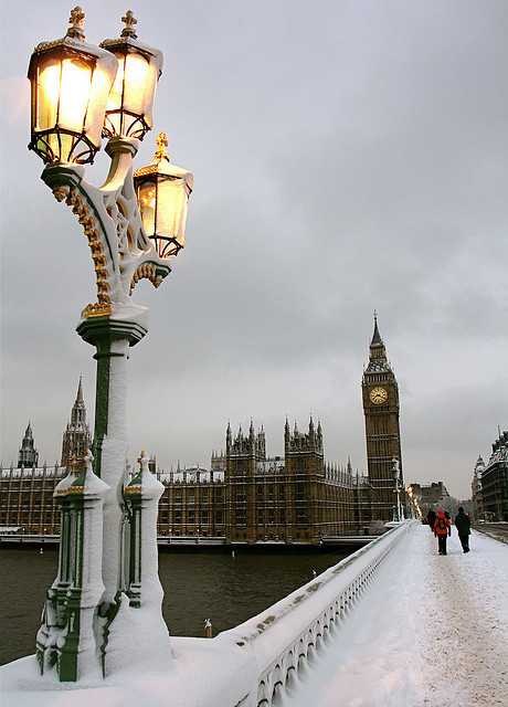 Winter Storm, London, England
