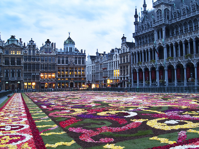 by Bill M on Flickr.Grand Place - Brussels, Belgium.