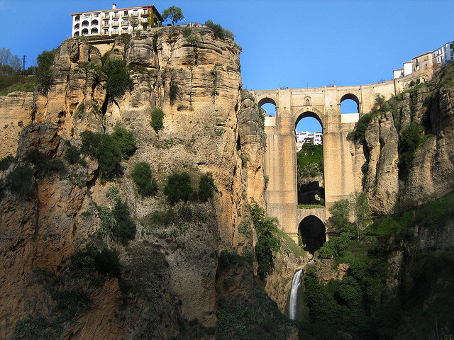 by johnny_clash55 on Flickr.Puente Viejo in the city of Ronda - province of Malaga, Spain.