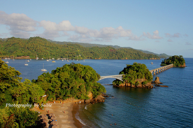 Samana Peninsula view in Dominican Republic