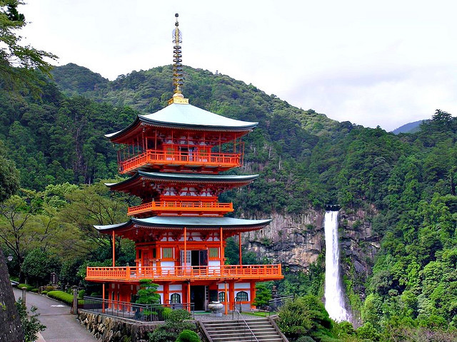 Seigantoji Temple and Nachi Falls, Wakayama Prefecture, Japan