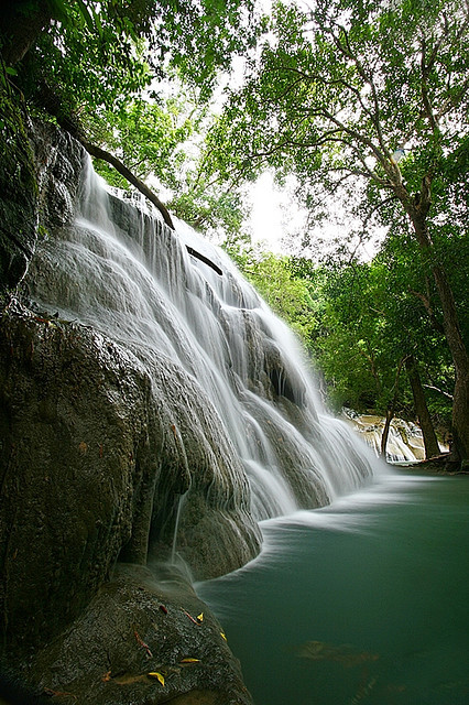 Kaangrian Falls near Burgos, Ilocos Norte, Philippines