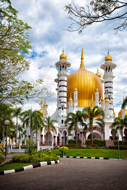 One of the most beautiful mosques in the world, Masjid Ubudiah in Kuala Kangsar, Malaysia