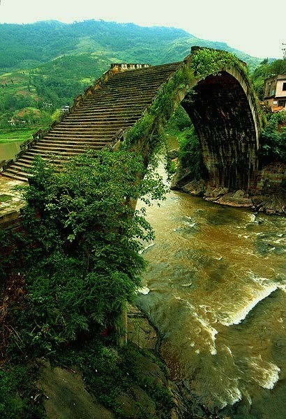 Moon Bridge, Hunan, China
