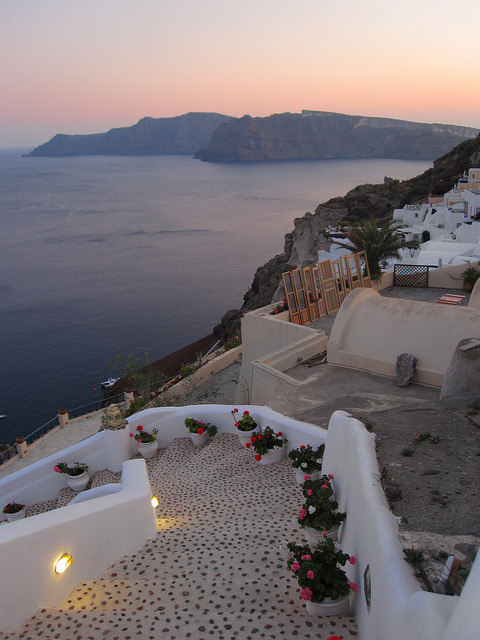 geographyofhappiness:“ Santorini by carlossg on Flickr. / via ode-to-the-world”