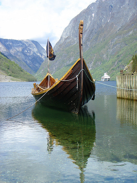 Viking boat in Naeroyfjord, Norway .]]>” id=”IMAGE-m7elu2VZ2c1r6b8aao1_500″ /></noscript><img class=