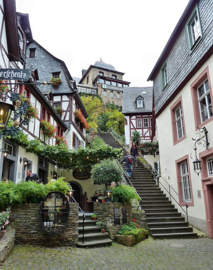 Charming small town of Beilstein in Rhineland-Palatinate, Germany