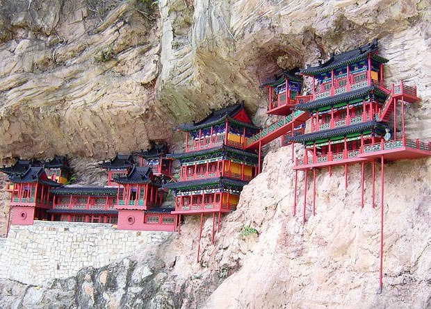 Cliff Hanging Monastery, China