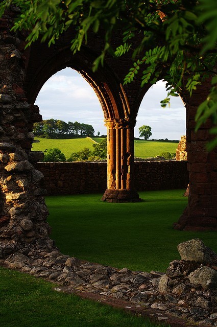 Ancient Arches, New Abbey, Scotland