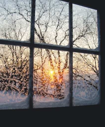December Sunset, Woodstock, Vermont