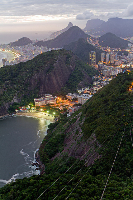 Rio de Janeiro view from Sugarloaf Mountain, Brazil