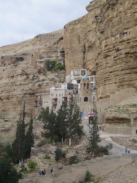 St. George Monastery in Wadi Qelt Valley, Palestine