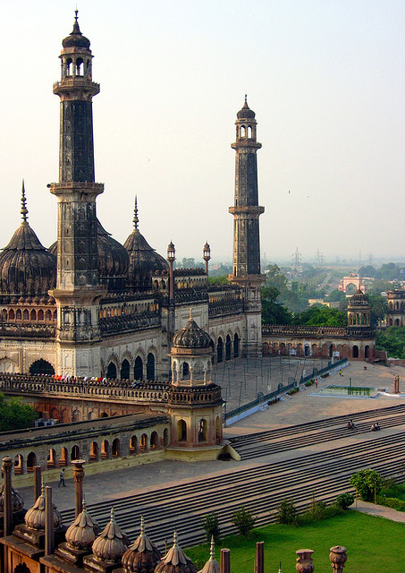 Asfi Mosque at Bara Imambara Complex in Lucknow, India