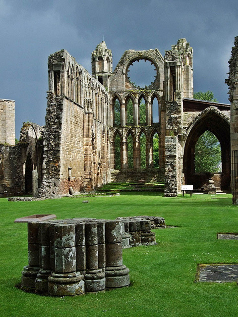 Ruins of Elgin Cathedral formerly known as The Lantern Of The North, Scotland