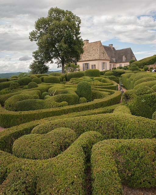 Les jardins suspendus de Marqueyssac, Dordogne, France 