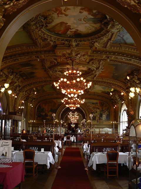 Le Train Bleu Restaurant in Paris / France