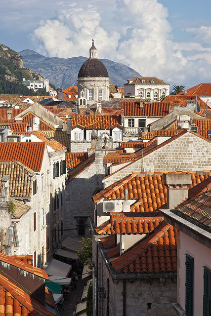 Rooftop view in Dubrovnik / Croatia