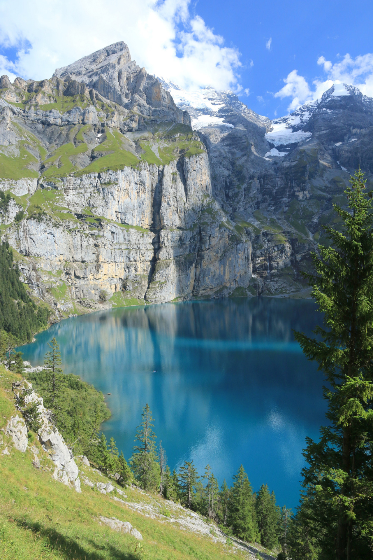 Oeschinen Lake, Bernese Oberland / Switzerland